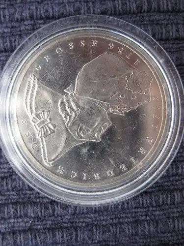 5 DM Münze Friedrich der Große 1986