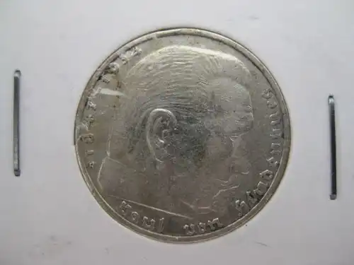 2 Reichsmark Silber 1938 D