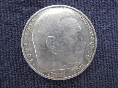 2 Reichsmark Silber 1937 J