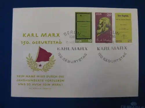 FDC Ersttagsbrief DDR