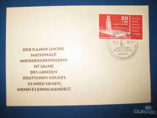  DDR FDC Ersttagsbrief