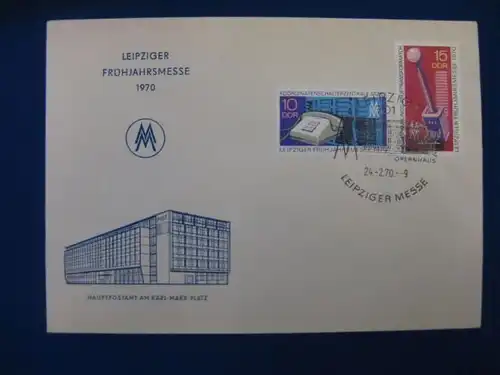 FDC Ersttagsbrief DDR