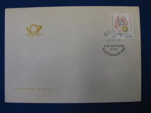 Ersttagsbrief FDC DDR 