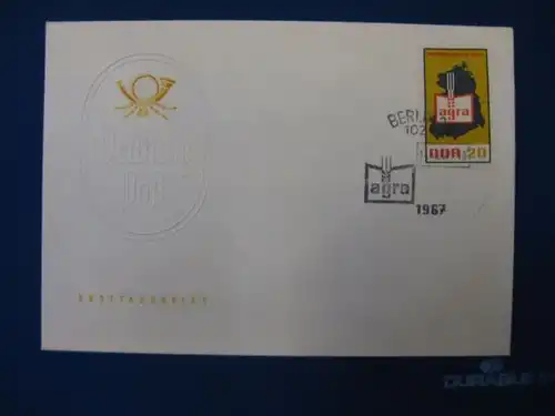 Ersttagsbrief FDC DDR 