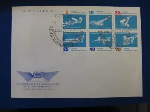 DDR FDC Ersttagsbrief 