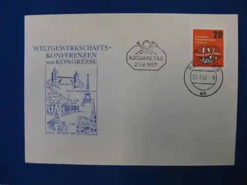  DDR FDC Ersttagsbrief