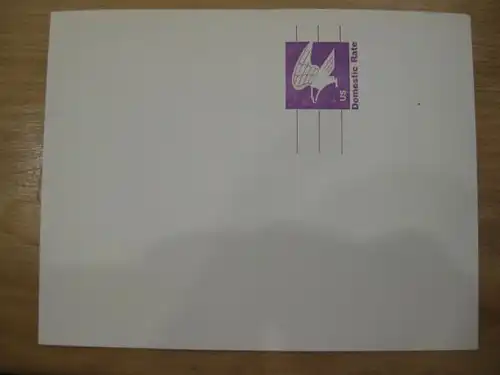 USA Ganzsache  Postkarte mit Antwortkarte