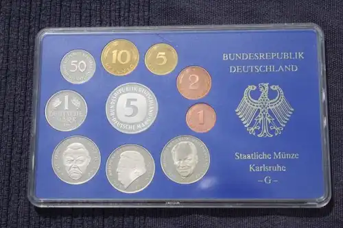 DM Kursmünzensatz, PP, 1996 G