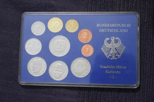 DM Kursmünzensatz, PP, 1990 G
