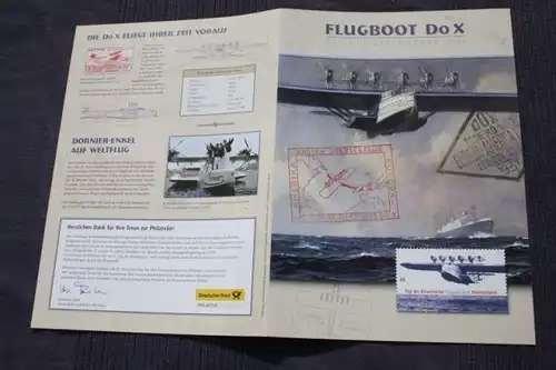 Jahresgabe Flugboot Do X  Tag der Briefmarke 2004