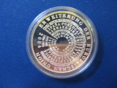 10 EURO Silbermünze 50 Jahre Römische Vertäge, Polierte Platte, Spiegelglanz