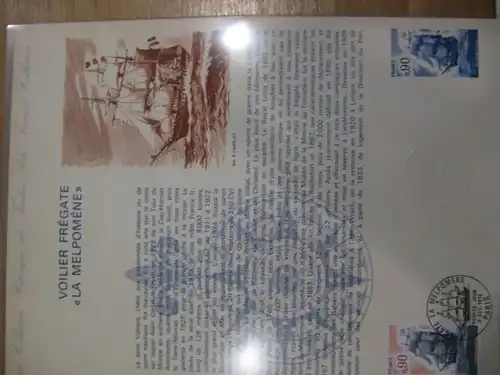 Document Philatelique Officiel - Amtliches Ersttagsblatt ETB der POST:Großsegelschiffe