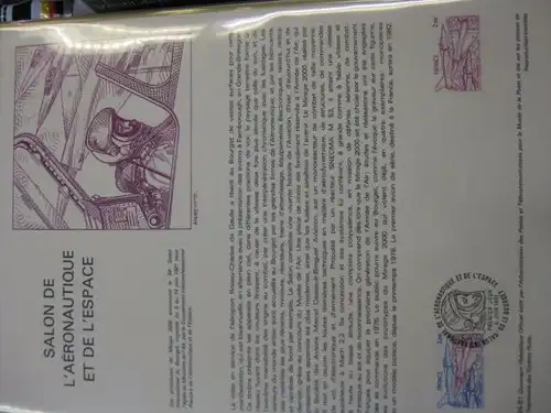 Document Philatelique Officiel - Amtliches Ersttagsblatt ETB der POST:Luftfahrtausstellung