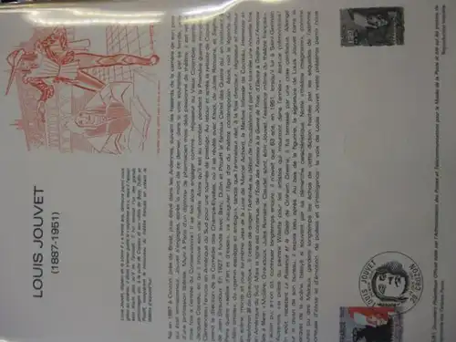Document Philatelique Officiel - Amtliches Ersttagsblatt ETB der POST:Louis Jouver
