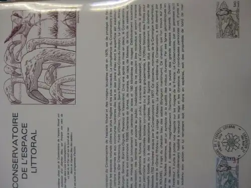 Document Philatelique Officiel - Amtliches Ersttagsblatt ETB der POST:Erhaltung der Küstenlandschaften