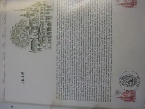 Document Philatelique Officiel - Amtliches Ersttagsblatt ETB der POST:Lille