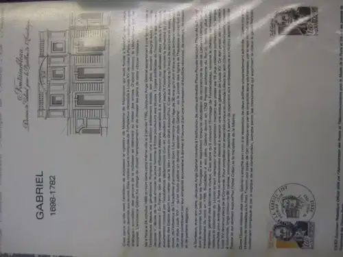 Document Philatelique Officiel - Amtliches Ersttagsblatt ETB der POST:Gabriel