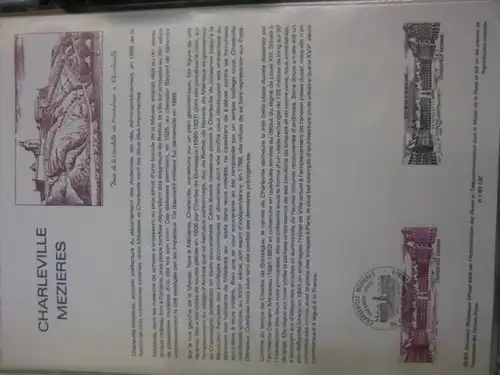 Document Philatelique Officiel - Amtliches Ersttagsblatt ETB der POST:Charleville Mezieres