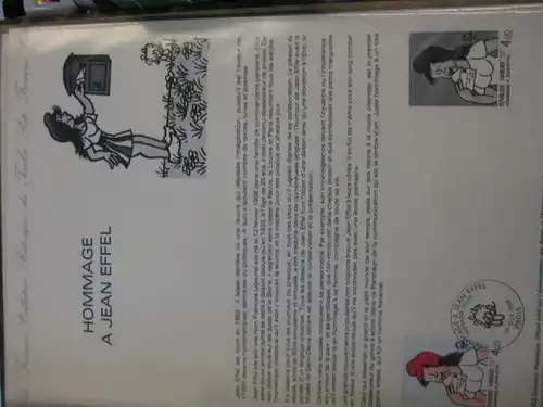 Document Philatelique Officiel - Amtliches Ersttagsblatt ETB der POST:Hommage a Jean Effel