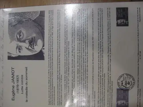 Document Philatelique Officiel - Amtliches Ersttagsblatt ETB der POST: Berühmte Persönlichkeiten