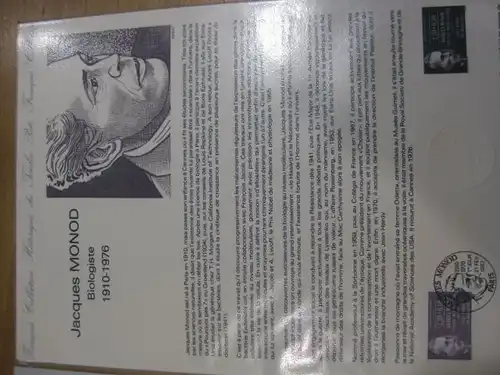 Document Philatelique Officiel - Amtliches Ersttagsblatt ETB der POST: Berühmte Persönlichkeiten