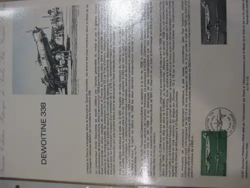 Document Philatelique Officiel - Amtliches Ersttagsblatt ETB der POST: Zevilluftfahrt zwischen den Keltkriegen