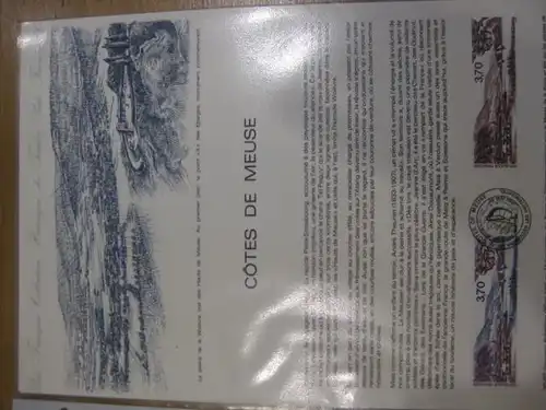Document Philatelique Officiel - Amtliches Ersttagsblatt ETB der POST: Cotes de Meuse 