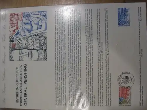 Document Philatelique Officiel - Amtliches Ersttagsblatt ETB der POST: General Pershing