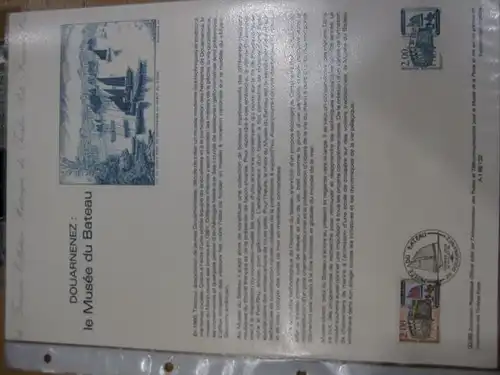 Document Philatelique Officiel - Amtliches Ersttagsblatt ETB der POST:Tourismus; Douarnenez