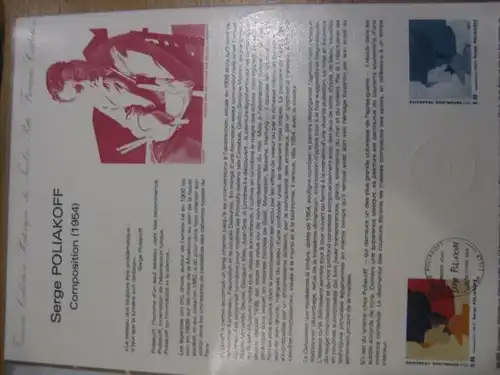 Document Philatelique Officiel - Amtliches Ersttagsblatt ETB der POST:Poliakoff