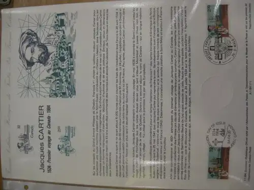 Document Philatelique Officiel - Amtliches Ersttagsblatt ETB der POST:Cartier