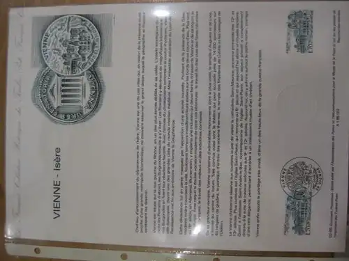 Document Philatelique Officiel - Amtliches Ersttagsblatt ETB der POST:Vienne-Isere