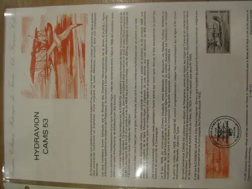 Document Philatelique Officiel - Amtliches Ersttagsblatt ETB der POST:Luftpost