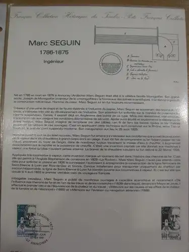 Document Philatelique Officiel - Amtliches Ersttagsblatt ETB der POST:Berühmte Persönlichkeiten
