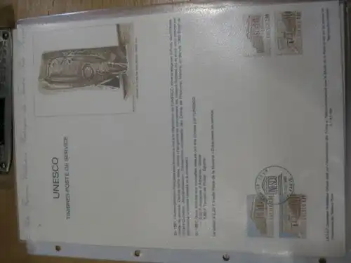 Document Philatelique Officiel - Amtliches Ersttagsblatt ETB der POST: UNESCO 