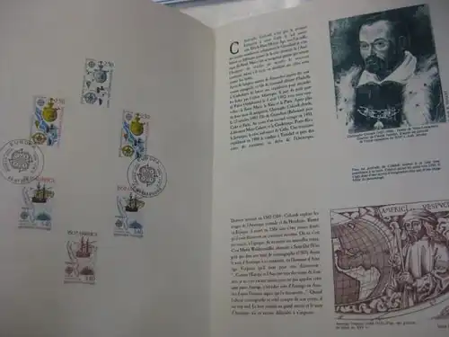 Document Philatelique Officiel - Amtliches Ersttagsblatt ETB der POST: EUROPA 1992