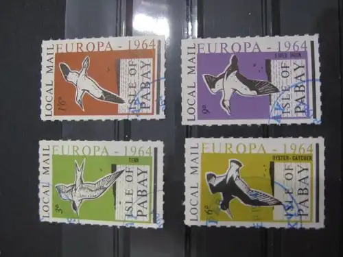 EUROPA-UNION-Mitläufer, CEPT-Mitläufer, Englische Insel-Lokalpost-Marken: Isle of PABAY 1964