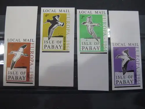 EUROPA-UNION-Mitläufer, CEPT-Mitläufer, Englische Insel-Lokalpost-Marken: Isle of PABAY 1964