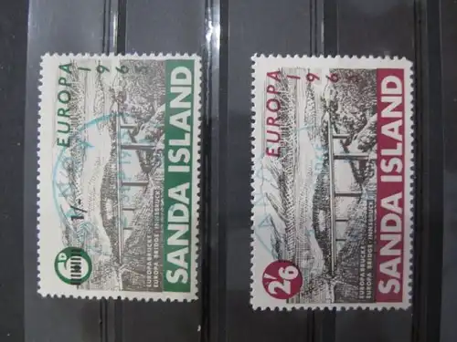 EUROPA-UNION-Mitläufer, CEPT-Mitläufer, Englische Insel-Lokalpost-Marken: Isle of SANDA, Sanda Island 1965