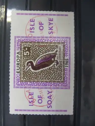 EUROPA-UNION-Mitläufer, CEPT-Mitläufer, Englische Insel-Lokalpost-Marken:Isle of SOAY / Isle of SKYE 1965