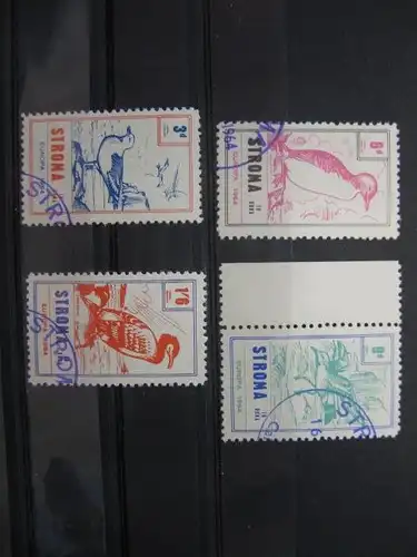 EUROPA-UNION-Mitläufer, CEPT-Mitläufer, Englische Insel-Lokalpost-Marken:Isle of STROMA 1964