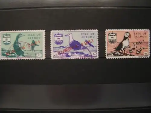 EUROPA-UNION-Mitläufer, CEPT-Mitläufer, Englische Insel-Lokalpost-Marken: Isle of Jethou 1961