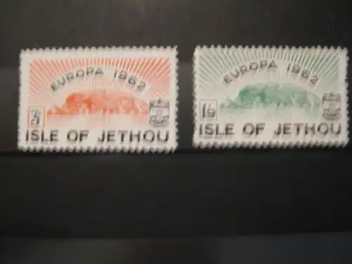 EUROPA-UNION-Mitläufer, CEPT-Mitläufer, Englische Insel-Lokalpost-Marken: Isle of Jethou 1962