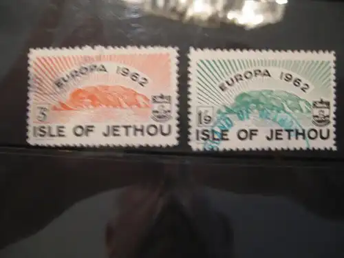 EUROPA-UNION-Mitläufer, CEPT-Mitläufer, Englische Insel-Lokalpost-Marken: Isle of Jethou 1962