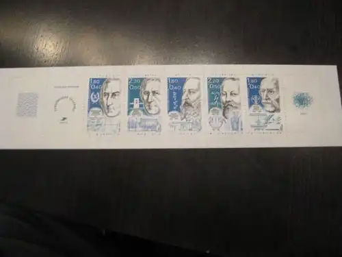 Frankreich Markenheft MH Tag der Briefmarke 1986