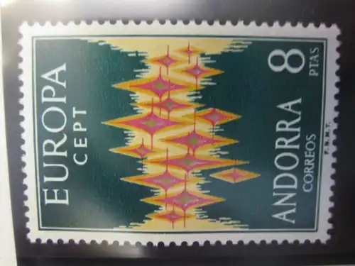 CEPT EUROPA-UNION Andorra, spanisch 1972, Spanische Post Andorra