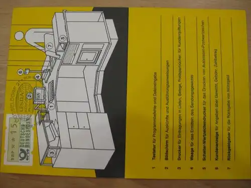 Stempelkarte, Erinnerungskarte  Automatenmarken ATM, Philatelia Düsseldorf 1983