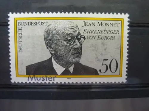 BRD, Jean Monnet mit MUSTER Mi.-Nr. 926 