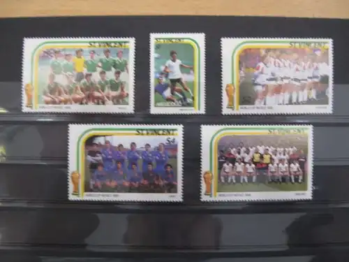 Ausgabe zur Fußball-WM 1986 in Mexiko: 
St. Vincent