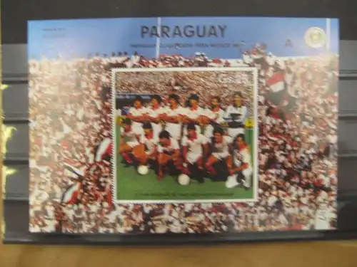 Ausgabe zur Fußball-WM 1986 in Mexiko: 
Paraquay